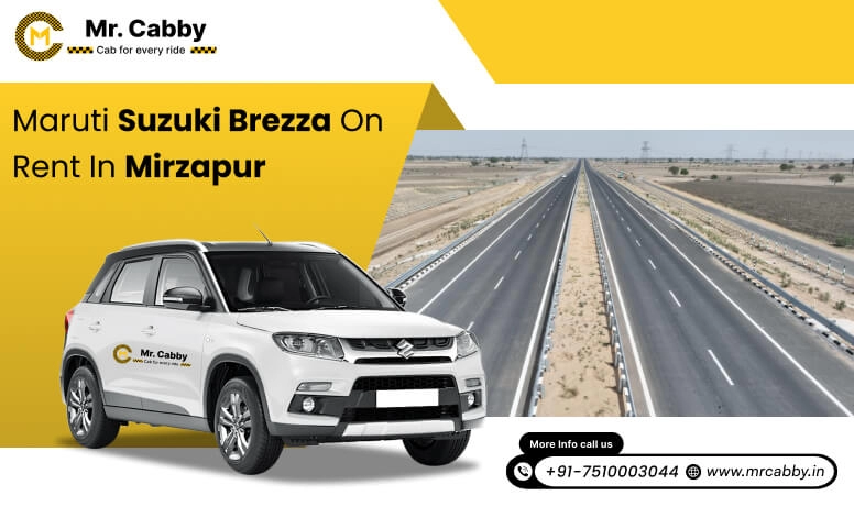 Hire Maruti Suzuki Vitara Brezza cab on rent in Mirzapur