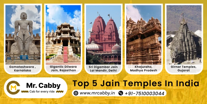 top 5 Jain temples in India