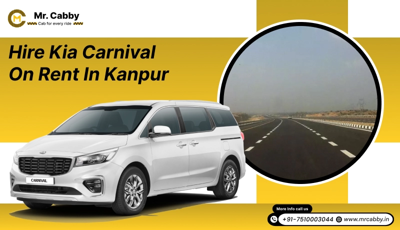 Kia Carnival On Rent in Kanpur