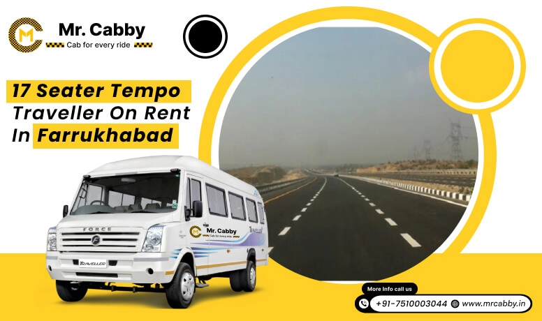 17 seater tempo traveller on rent in Farrukhabad