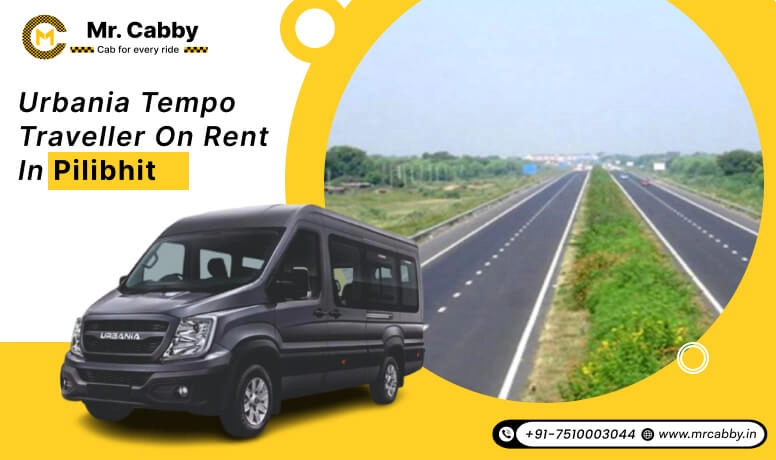 Urbania tempo traveller on rent in Pilibhit