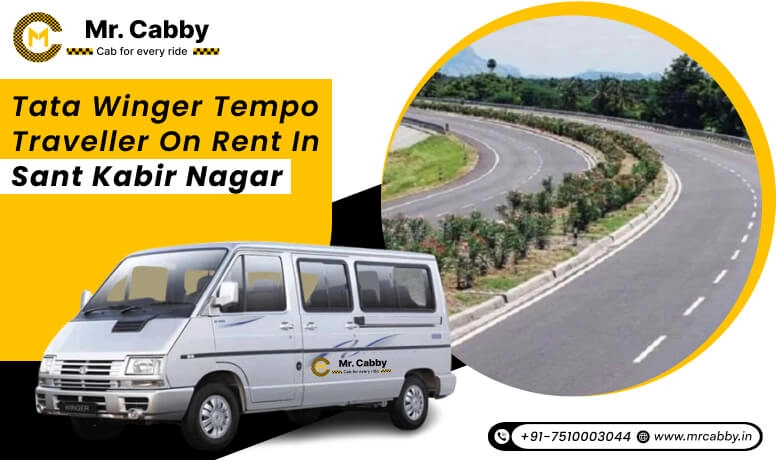 Tata Winger Tempo Traveller on rent in Sant Kabir Nagar