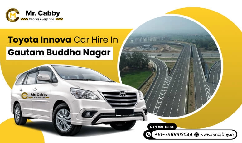 Toyota Innova car hire in Gautam Buddha Nagar