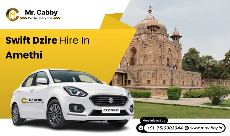 Swift Dzire hire in Amethi 