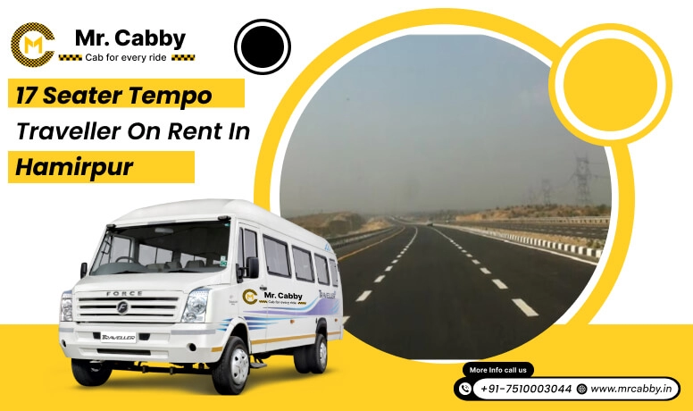 17 seater tempo traveller on rent in Hamirpur