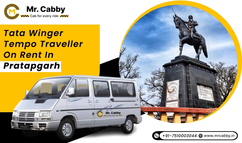 Tata Winger Tempo Traveller on rent  in Pratapgarh