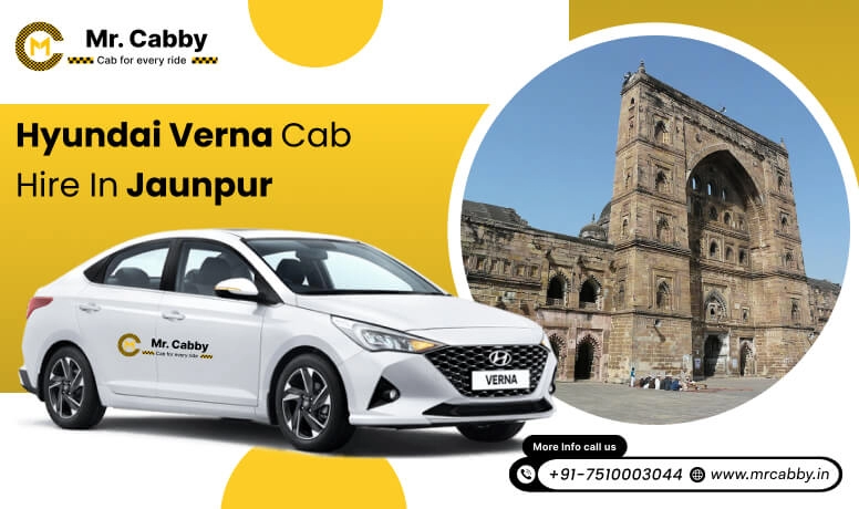 Hyundai Verna cab on rent in Jaunpur