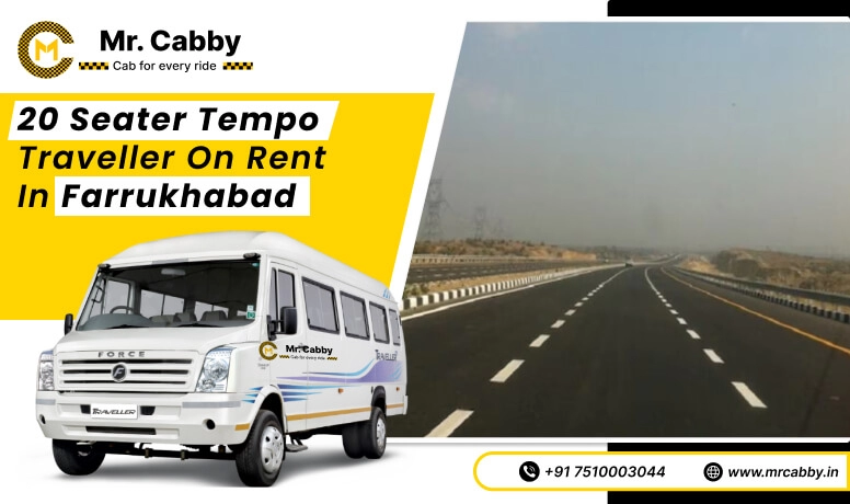 20 seater tempo traveller on rent in Farrukhabad