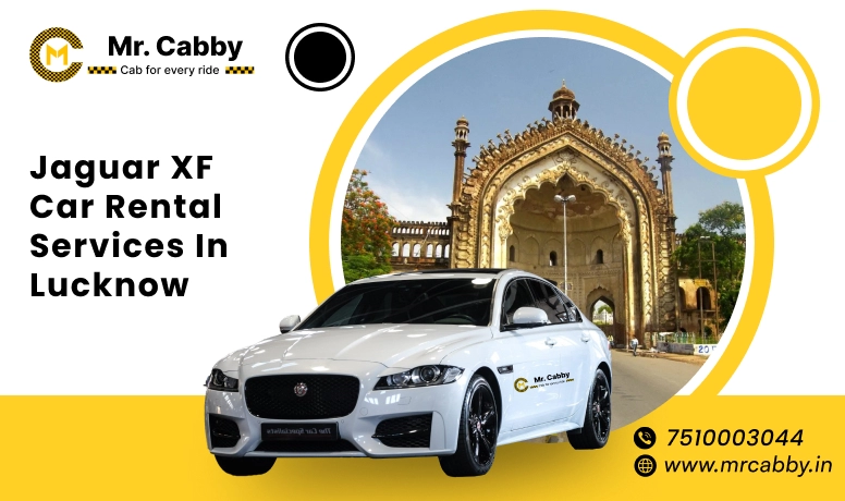 Jaguar XF car rental services in Lucknow