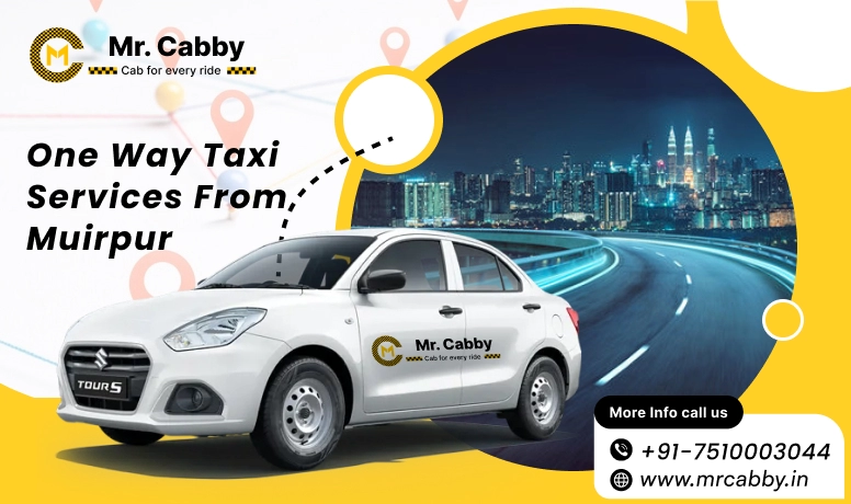 One Way Taxi Services from Muirpur