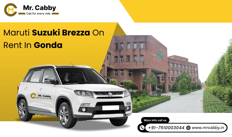 Hire Maruti Suzuki Vitara Brezza cab on rent in Gonda