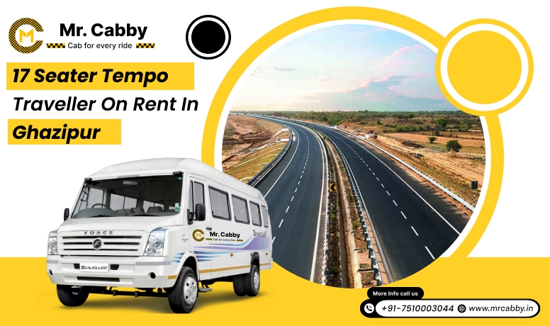 17 Seater Tempo Traveller on rent in Ghazipur