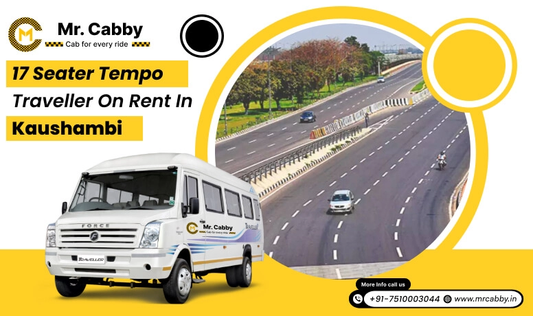 17 seater tempo traveller on rent in Kaushambi