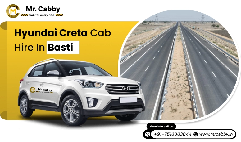  Hyundai Creta cab hire Basti