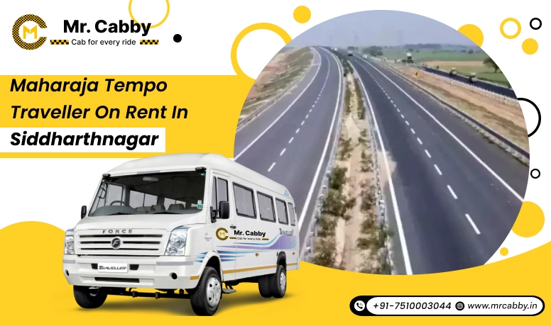 Maharaja Tempo Traveller on rent in Siddharthnagar