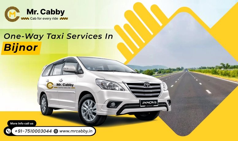 one way cab hire in Bijnor