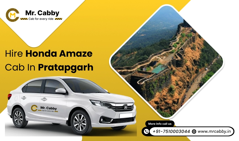 Hire Honda Amaze cab on rent in Pratapgarh