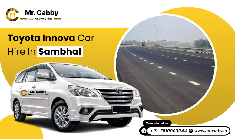 Toyota Innova car hire in Sambhal