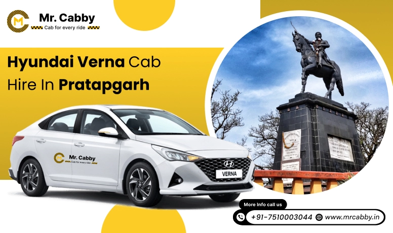 Hyundai Verna cab on rent in Pratapgarh